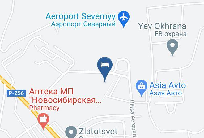 Novosibirsk - Nord Castle Boutique Hotel Maps