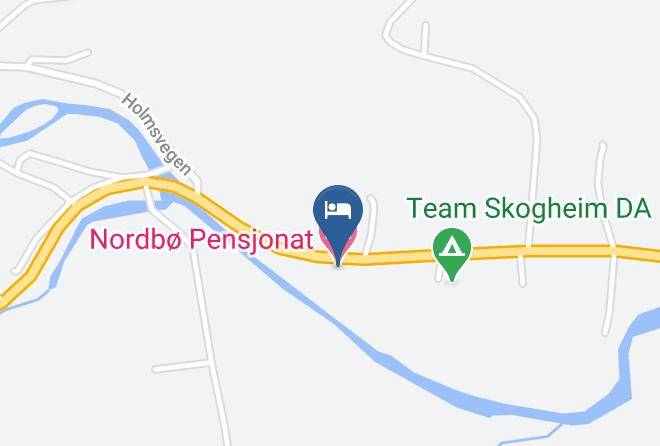 Hjartdal - Nordbo Pensjonat Maps