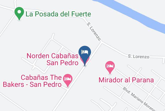 San Pedro - Norden Cabanas San Pedro Maps