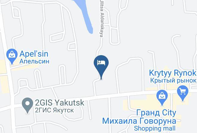 Yakutsk - Norden Hotel Maps