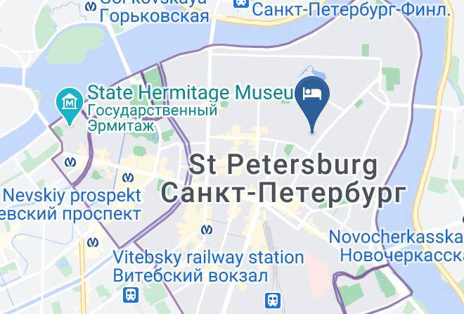 Saint Petersburg - Nordic Hotel Maps