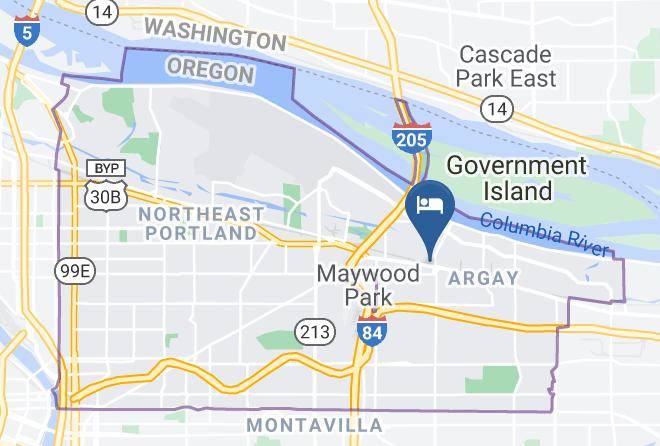Multnomah - Nordic Inn And Suites Maps