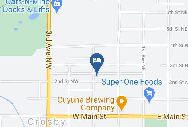Crow Wing - Nordic Inn Medieval Brew & Bed Maps