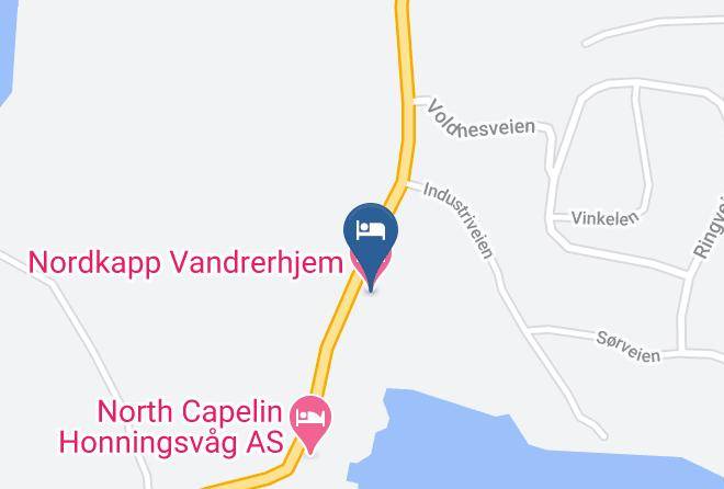 Nordkapp - Nordkapp Vandrerhjem Maps