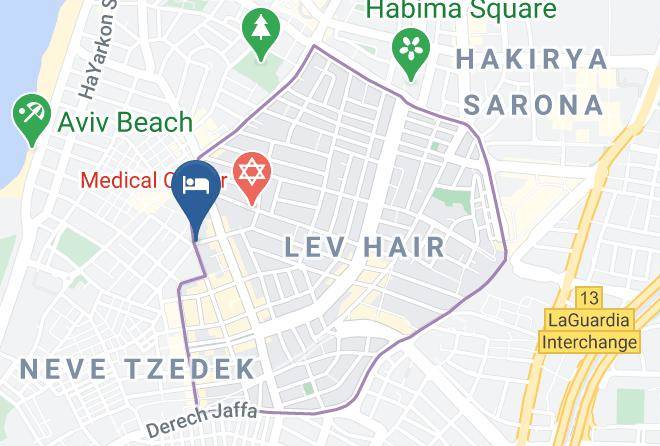 Tel Aviv Yafo - Nordoy Hotel Maps