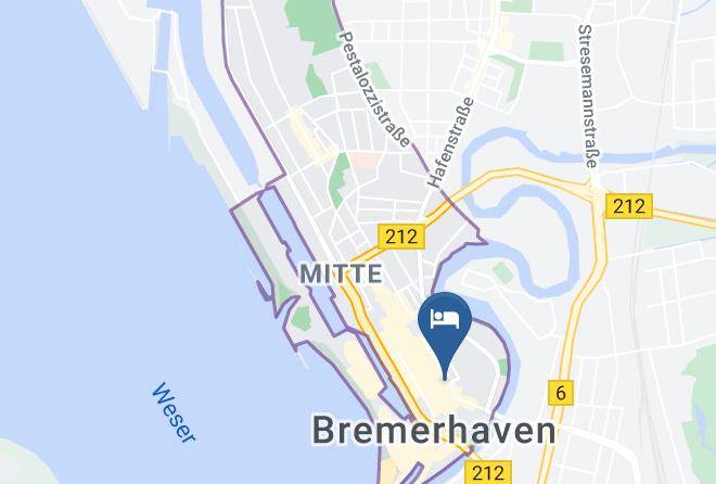 Bremerhaven - Nordsee Hotel Bremerhaven City Maps
