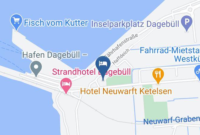 Nordfriesland - Nordsee Hotel Dagebull Maps
