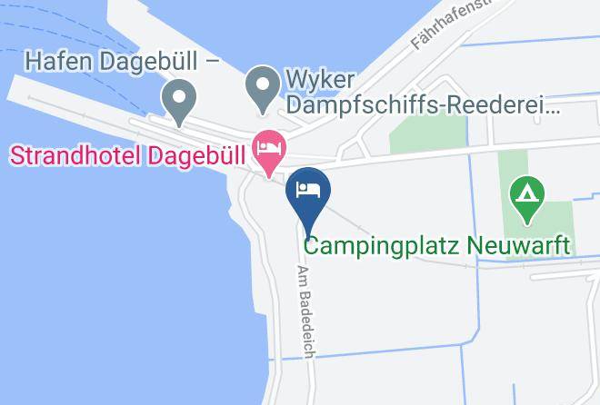 Nordfriesland - Haus Ebbe & Flut Nordsee Hotel Dagebull Maps