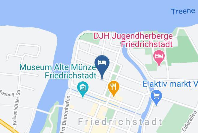 Nordfriesland - Nordseeferien Bei Angelika Jacobs Friedrichstadt Maps