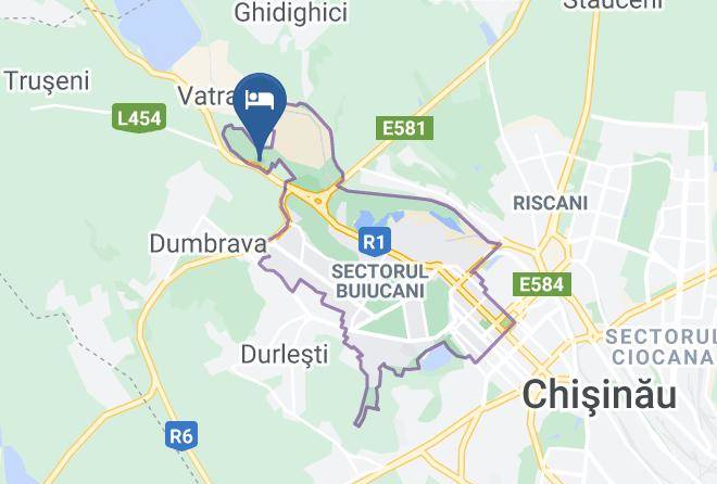 Chisinau - Nordwest Restaurant And Hotel Maps