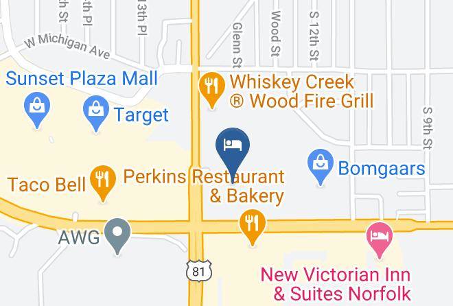 Madison - Norfolk Country Inn & Suites Maps