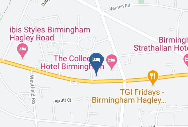 Birmingham - Norfolk Hotel Maps