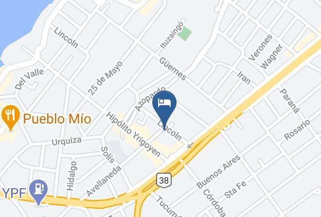 Santa Maria Department - Noria Hotel Maps