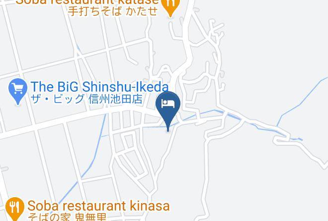 Ikeda Townkitaazumi District - Norikura Ryokan Maps
