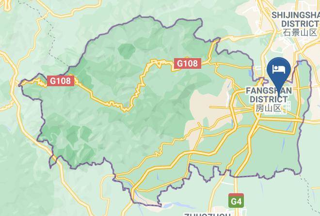Fangshan District - Norinco Skylight Resort Maps