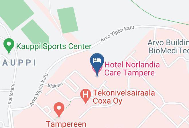 Tampere - Norlandia Tampere Hotel Maps