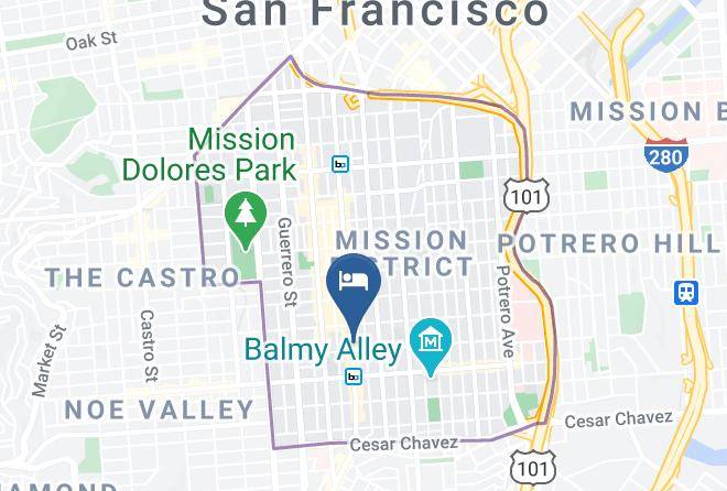 San Francisco - Norma Hotel Maps