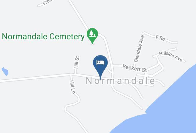 Normandale Century Inn Map