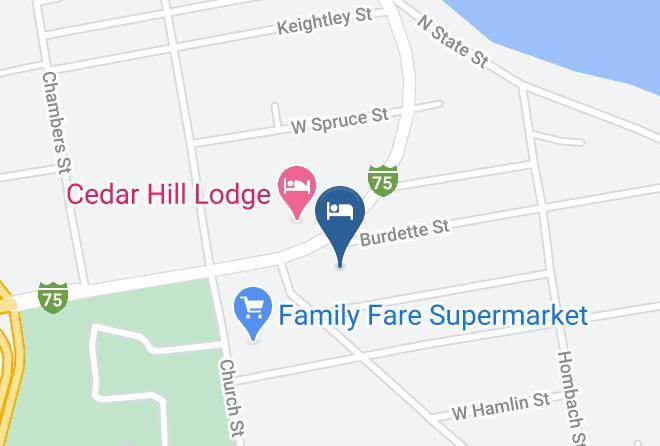 Mackinac County - Normandy Motel Maps
