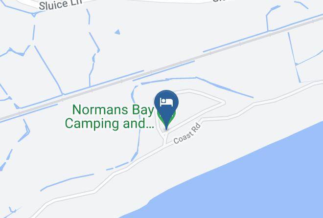 East Sussex - Normans Bay Camping And Caravanning Club Site Maps