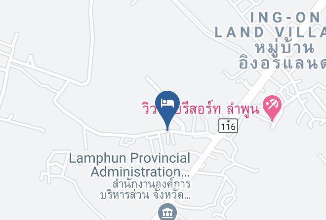 Amphoe Mueang Lamphun - Norn Lha Poon Poolview Maps