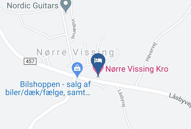 Skanderborg - Norre Vissing Kro Maps