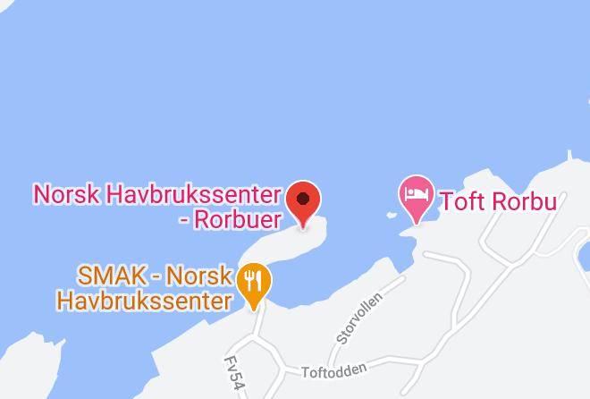 Norsk Havbrukssenter Rorbuer Map