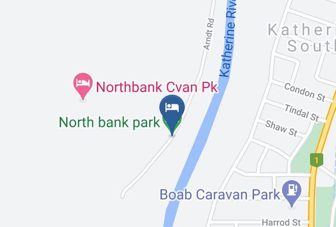 Katherine - North Bank Park Maps