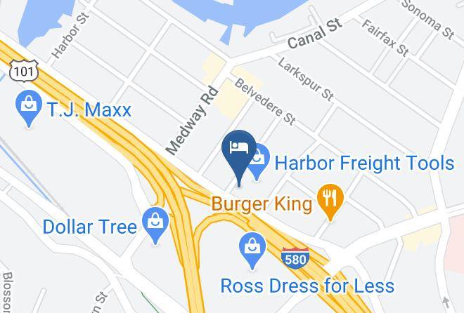 Marin - North Bay Inn Maps