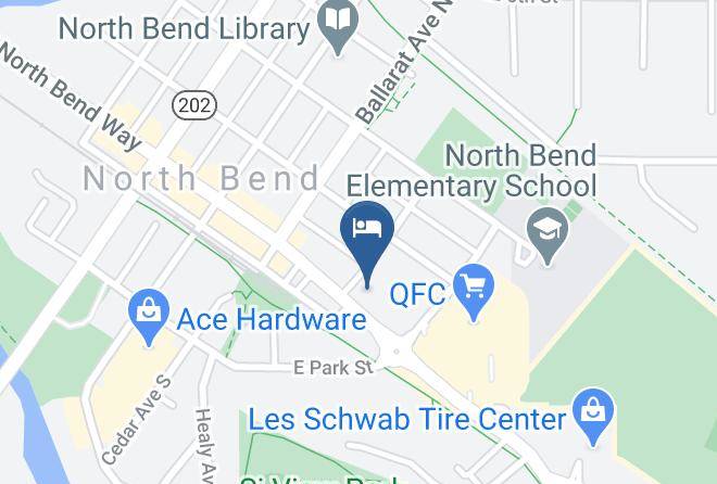 King - North Bend Motel Maps