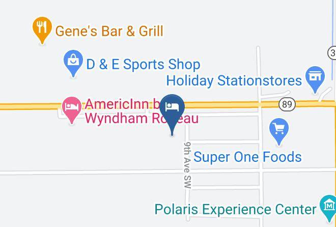 Roseau - North Country Inn & Suites Maps
