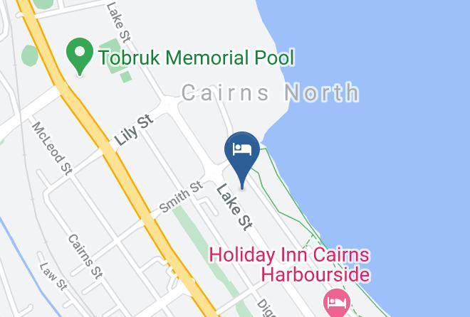 Cairns - North Cove Waterfront Suites Maps