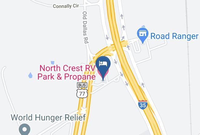 Mclennan - North Crest Rv Park & Propane Maps