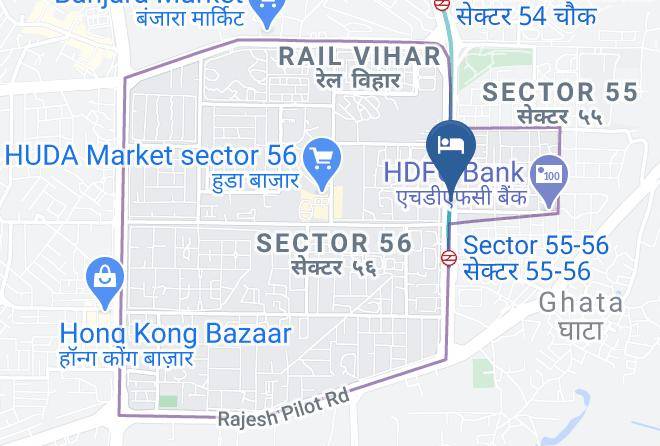 Gurgaon - North East Residency Maps