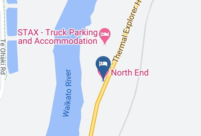 Huntly - North End Motel Maps