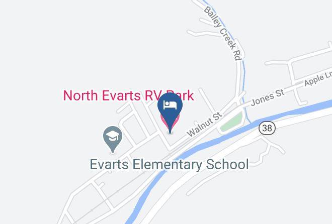 Harlan - North Evarts Rv Park Maps