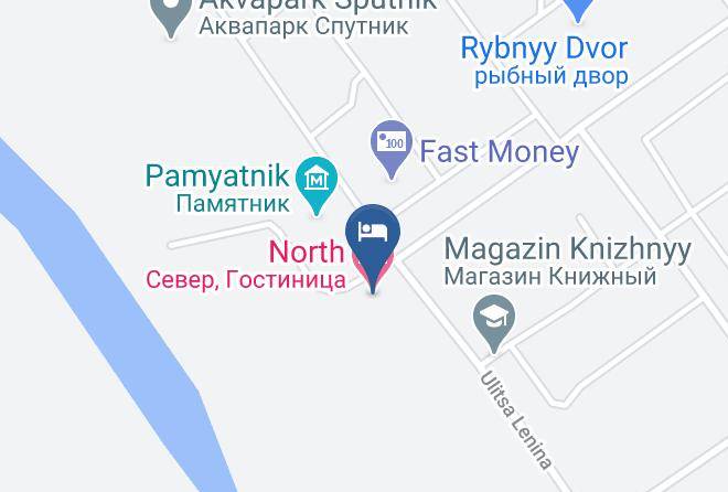 Mirnyy - North Hotel Maps