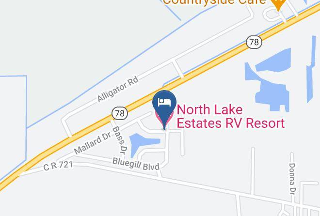 Glades - North Lake Estates Rv Resort Maps