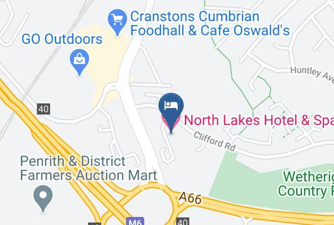 Cumbria - North Lakes Hotel & Spa Maps