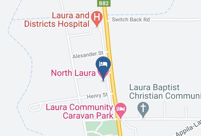Northern Areas - North Laura Hotel Maps