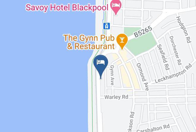 Blackpool - North Ocean Hotel Maps