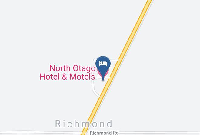 Waitaki Otago - North Otago Hotel & Motels Maps