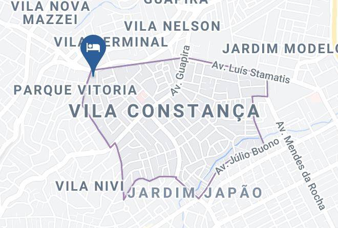 Sao Paulo Tucuruvi - North Palace Hotel Maps