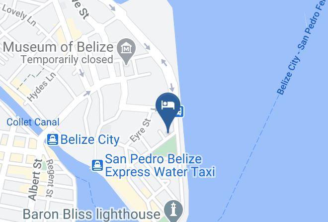 Belize - North Park Hotel Maps