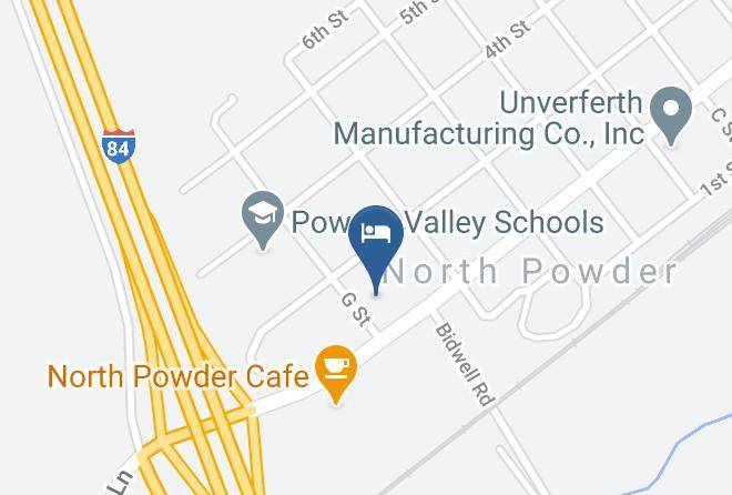 Union - North Powder Motel Maps