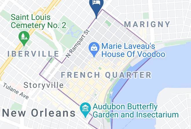 Orleans Par - North Rampart Condo Maps