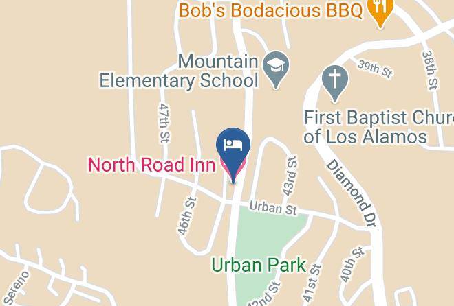 Los Alamos - North Road Inn Maps