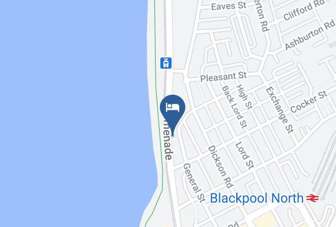 Blackpool - Daish's Blackpool Hotel Maps