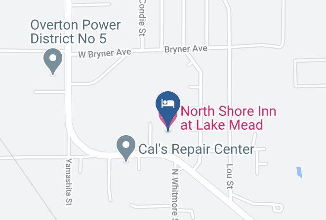 Clark - North Shore Inn At Lake Mead Maps