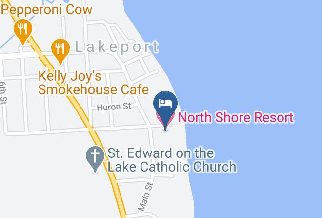 North Shore Resort Map